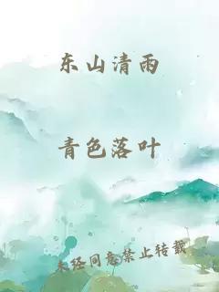 东山清雨